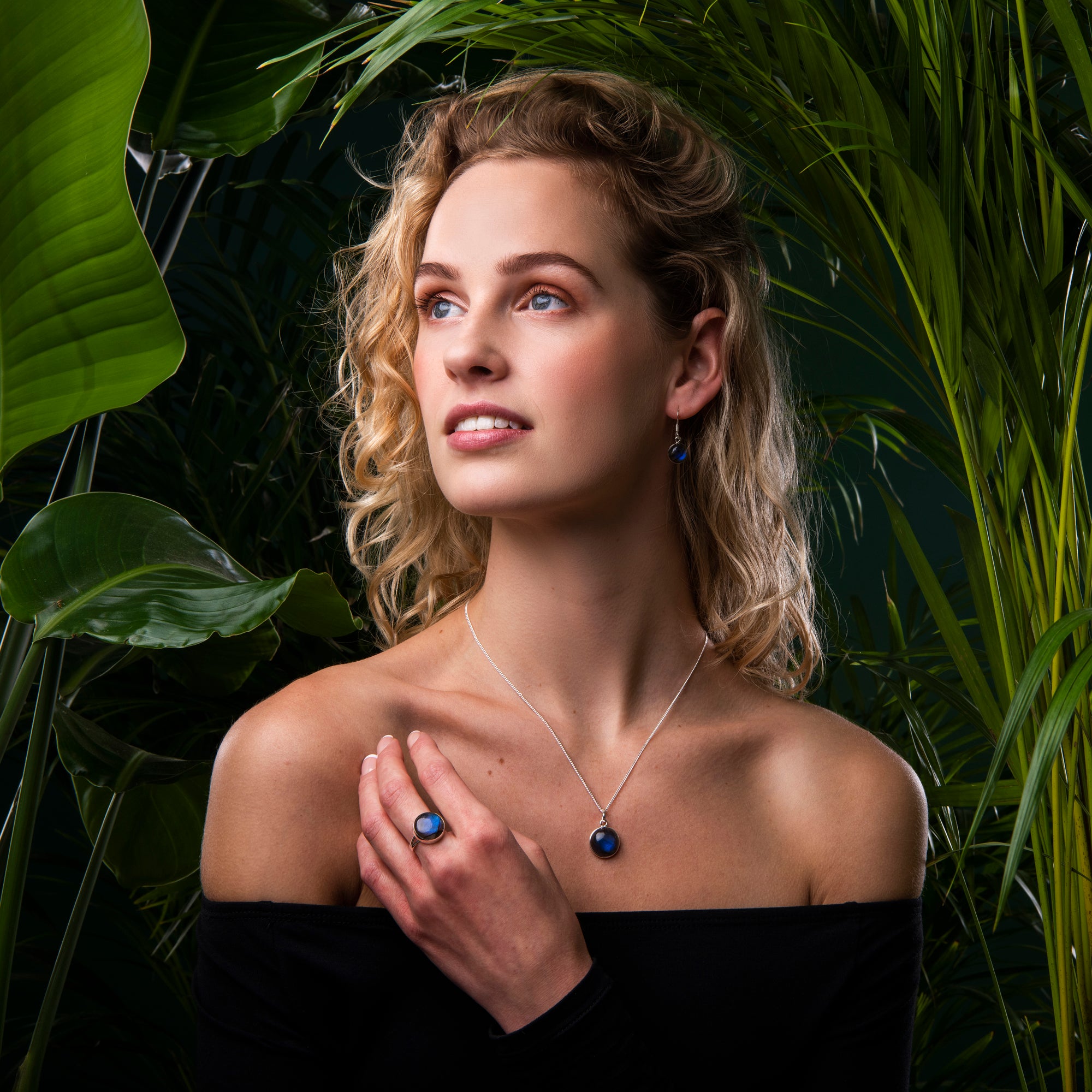 Zenvya - Labradoriet Ketting - 925 zilver