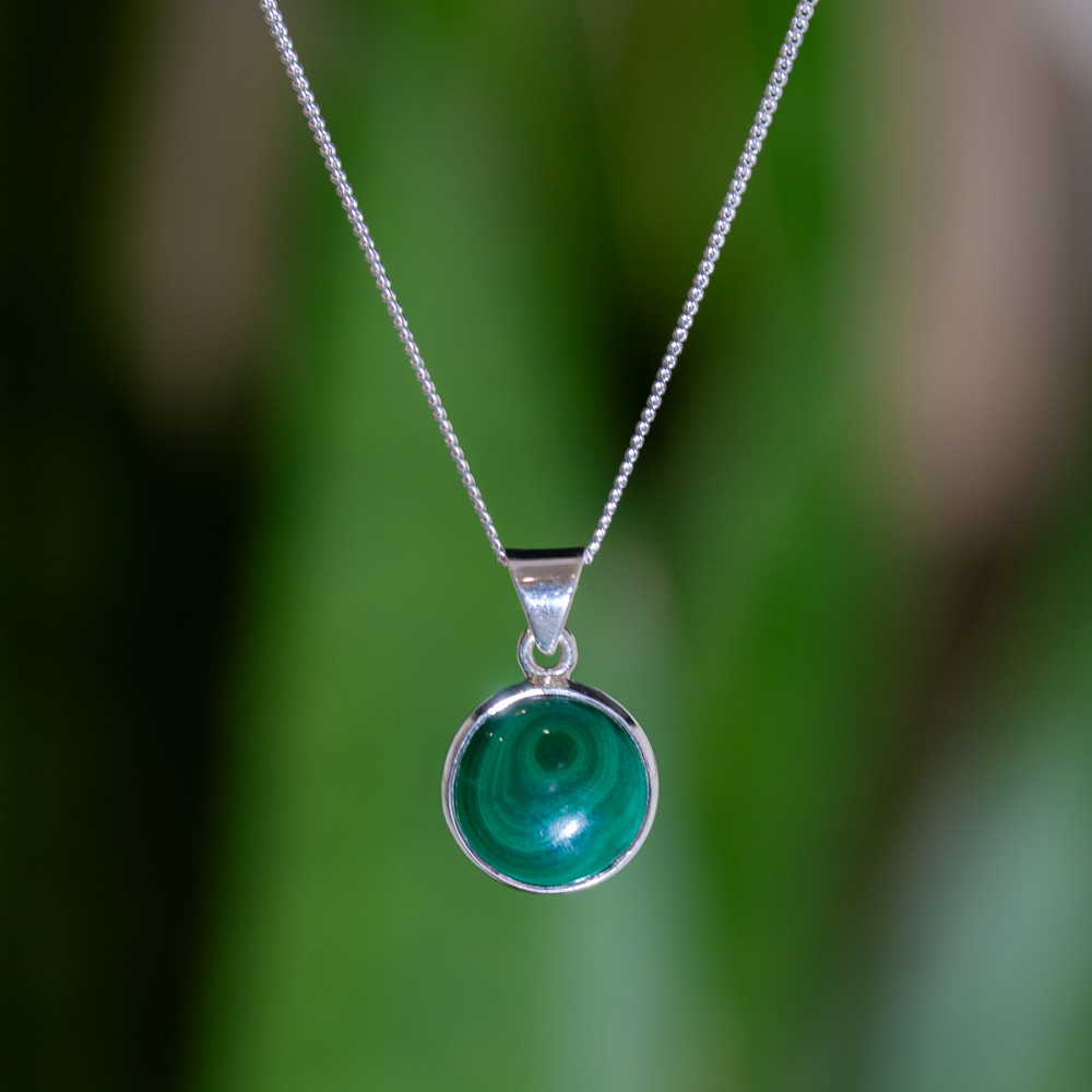 Malachiet Ketting - One of a kind