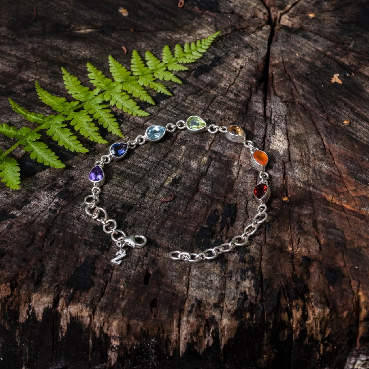 Zenvya - Chakra Armband - 925 zilver
