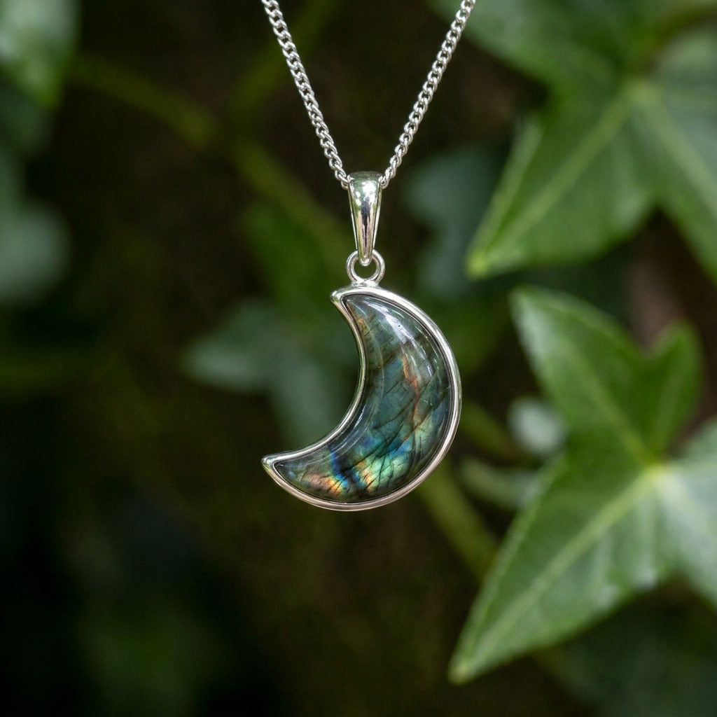 Zenvya - Labradoriet Ketting - 925 zilver
