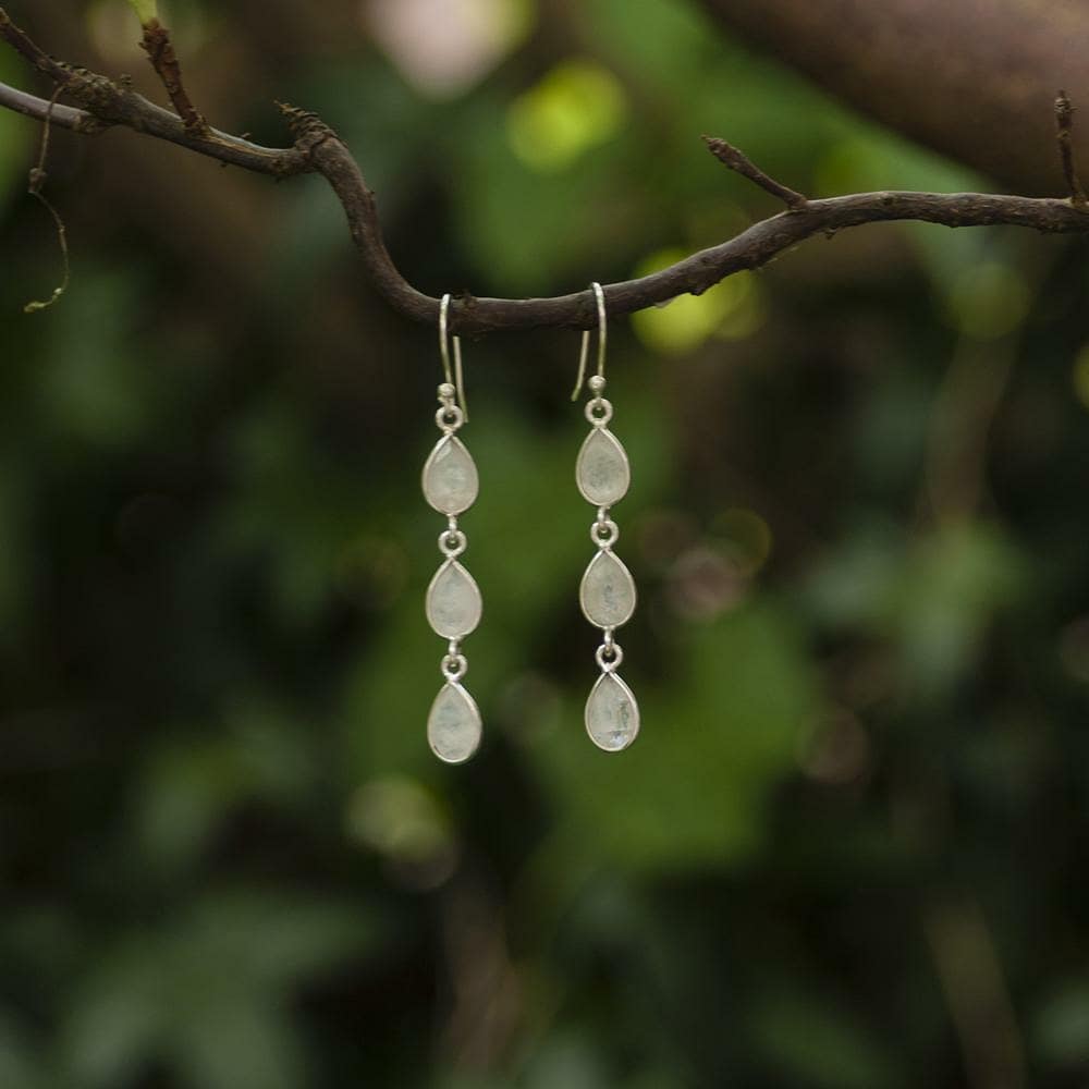Edelsteen ketting cadeau — maansteen en edelsteen sieraden van Zenvya als cadeau