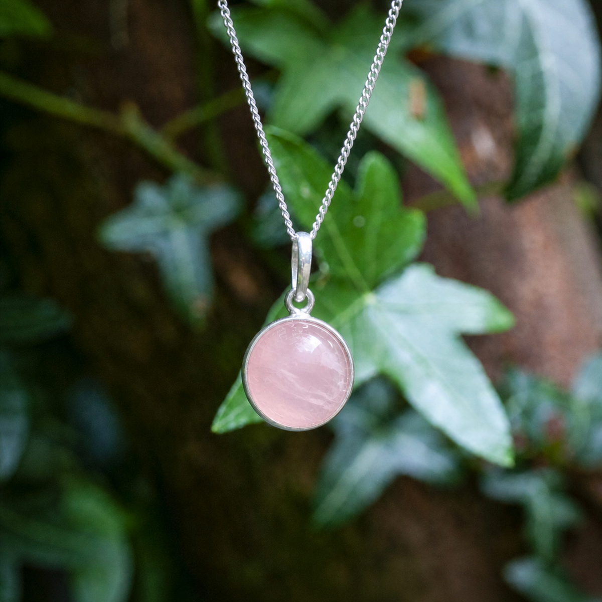 Rozenkwarts Ketting