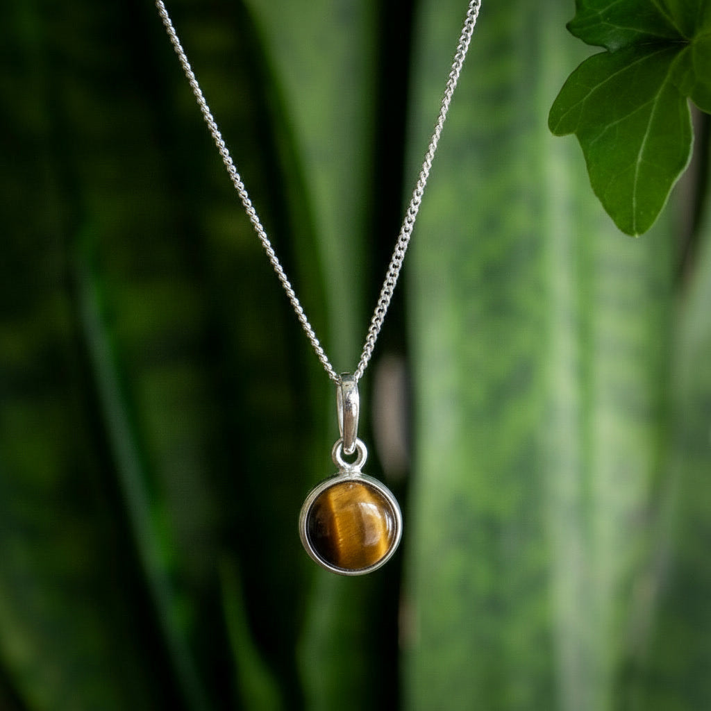 Zenvya - Tijgeroog Ketting - 925 zilver