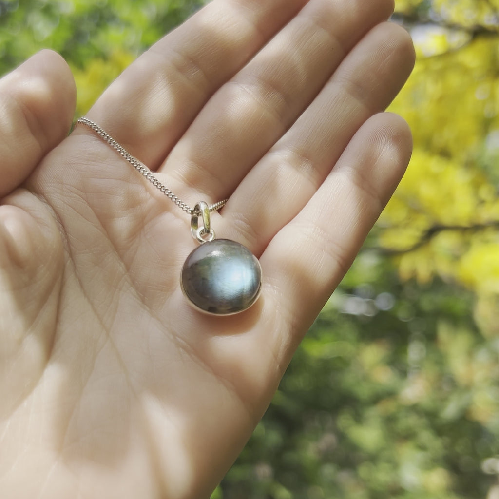 Zilveren Labadoriet Ketting