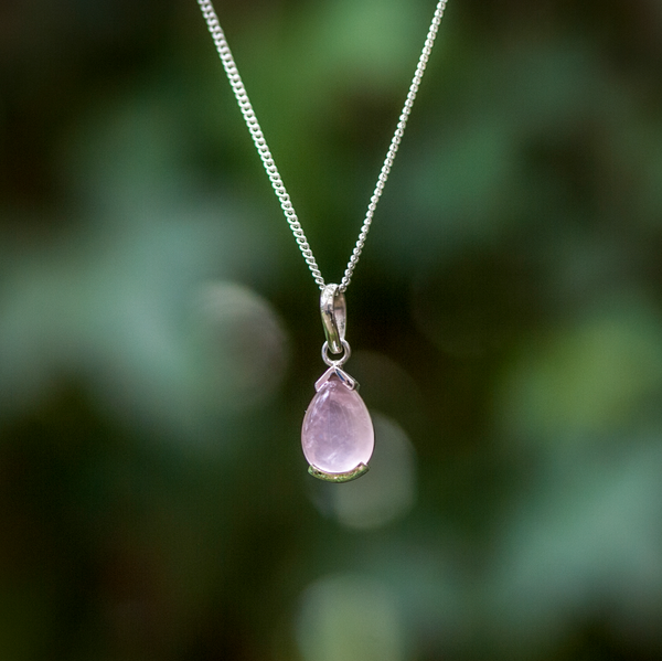 Rozekwarts Ketting